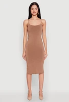 Womens Tie Back Bodycon Midi Dress,