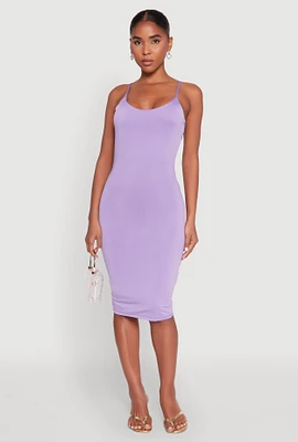 Womens Scoop Neck Cami Dress,