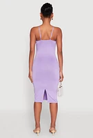 Womens Scoop Neck Cami Dress,
