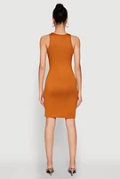 Womens Scoop Neck Tank Dress,