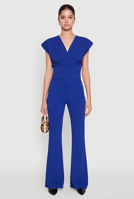 Womens Crepe Knit High Waisted Pants,