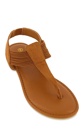 Womens Corded Thong Sandals,