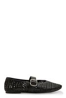 Womens Cut Out Mary Jane Flats,