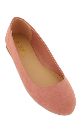 Womens Round Toe Ballet Flats,