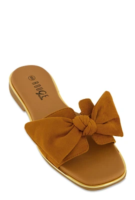 Womens Bow Knot Band Sandals,