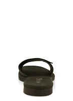 Womens Faux Suede Slide Sandals,