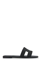 Womens Jelly H Band Slide Sandals,