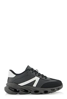 Womens Cut Out Sole Lace Up Sneakers,