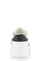 Womens Cut Out Sole Lace Up Sneakers,