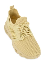 Womens Cut Out Sole Athletic Sneakers,