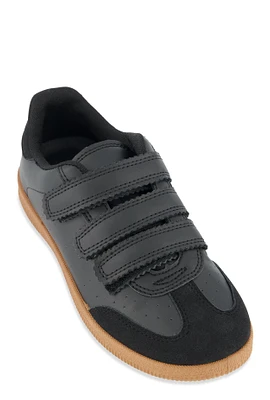 Womens Velcro Strap Sneakers,