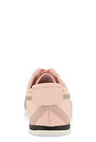 Womens Contrast Trim Low Top Lace Up Sneaker,