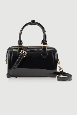 Womens Jelly Convertible Crossbody Handbag,