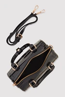 Womens Jelly Convertible Crossbody Handbag,