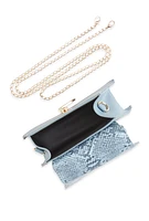 Womens Asymmetrical Convertible Handbag, Blue