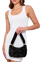 Womens Faux Fur Shoulder Bag,