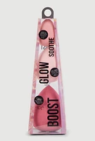 Womens Infused Makeup Sponge Trio, Pink