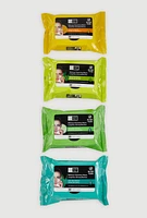 Womens Makeup Cleansing Wipes Assorted 4 Pack, Multi