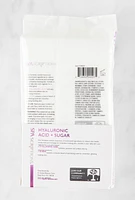 Womens Hyaluronic Acid and Sugar Makeup Cleansing Wipes, White