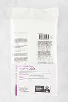 Womens Hyaluronic Acid and Sugar Makeup Cleansing Wipes, White