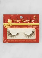 Womens Be Pretty Everyday Faux Minx Lashes, Black