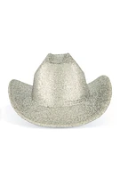 Womens Metallic Cowboy Hat,