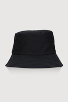 Womens Reversible Bucket Hat, Black