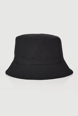 Womens Reversible Bucket Hat,