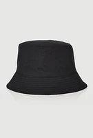 Womens Reversible Bucket Hat, Orange