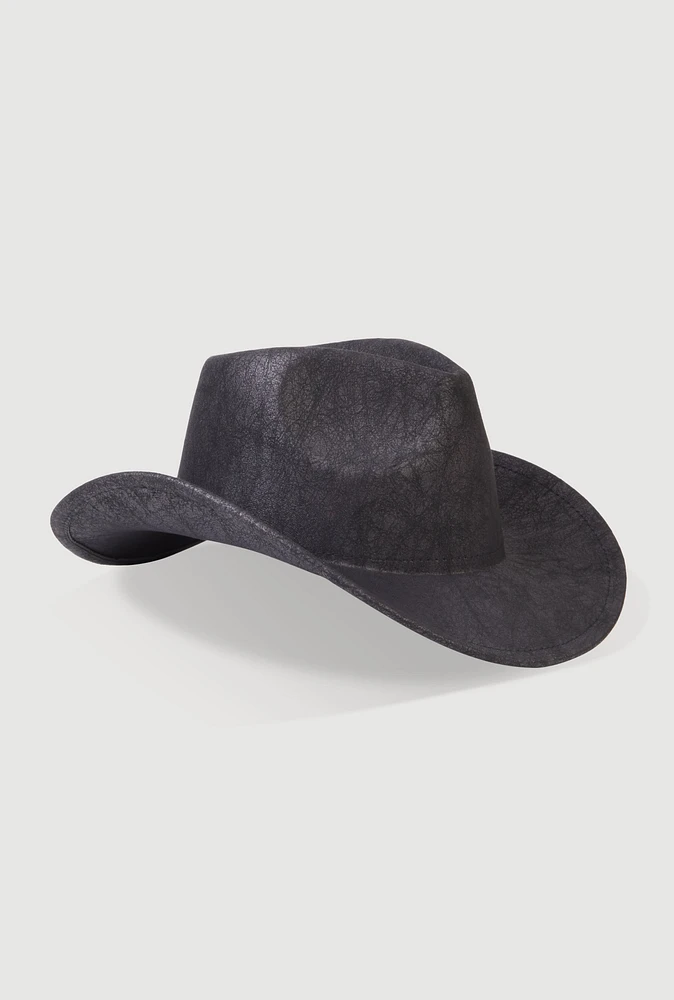 Womens Western Cowboy Hat, Black