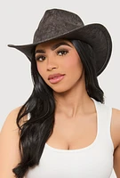 Womens Western Cowboy Hat, Black