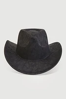 Womens Western Cowboy Hat, Black