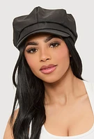 Womens Cabbie Hat, Black