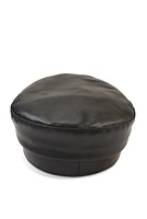 Womens Metallic Rhinestone Detail Cabbie Hat,