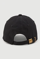 Womens It Is What It Is Baseball Cap, Black