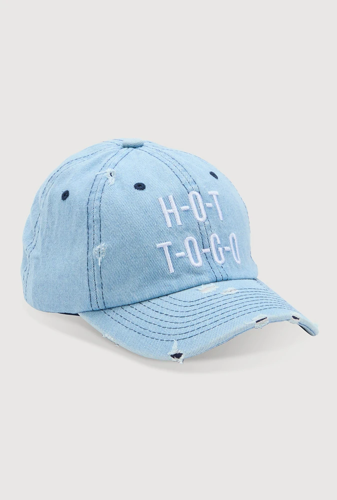 Womens Hot To Go Baseball Cap, Blue