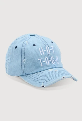 Womens Hot To Go Baseball Cap, Blue