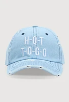 Womens Hot To Go Baseball Cap, Blue