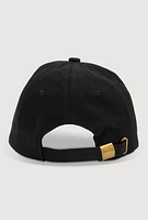 Womens 365 Party Girl Baseball Cap, Black