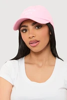 Womens Smokin Hot Baseball Cap, Pink