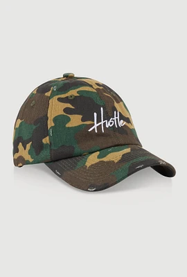 Womens Hustle Baseball Cap, Green