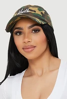 Womens Hustle Baseball Cap, Green
