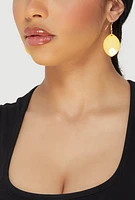Womens Assorted Teardrop Earring Trio, Multi