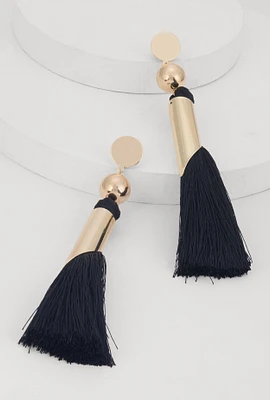 Womens Statement Tassel Earrings,