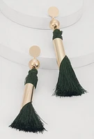 Womens Statement Tassel Earrings,