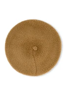 Womens Wool Beret, Brown