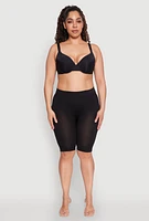 Womens Plus Size Basic Plunge Bra, Black, Size 44D