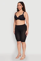 Womens Plus Size Basic Plunge Bra, Black, Size 44D