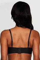 Womens Basic Plunge Bra, Black, Size 34B