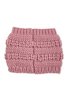 Womens Knitted Headband, Pink
